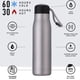 thumbnail image 5 of Botella de agua de acero inoxidable con aislamiento al vacío, termo reutilizable, para deportes, 5 of 5