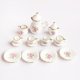 thumbnail image 1 of 15 Pisos Macices Miniatura Miniatura Comedor Ware Tea Set Pink Rose, 1 of 3