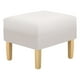 thumbnail image 2 of Pouf Sky 1c Felpa 05 Crudo, 2 of 3