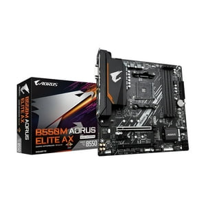 Placa Base Gigabyte B550M Aorus Elite Ax (Am4/ Amd/ B550)