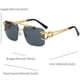 thumbnail image 2 of ENSARJOE Men's Fashionable Tinted Square Rimless Glasses - Perfect for Outdoor Activities and Protecting Your Eyes, 2 of 5