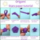 thumbnail image 2 of 1080 hojas de papel de estrellas de origami, tiras de papel decorativas de doble cara para manualidades con papel., 2 of 6