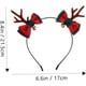 thumbnail image 4 of Banda de decoración para el cabello Festival Fiesta de Navidad Lazo decorativo Accesorio Diadema Suministro Asta Navidad, 4 of 7