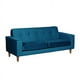 thumbnail image 2 of Sofa Salerno 3C Tela Velvet Azul Petroleo, 2 of 4