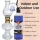 thumbnail image 4 of Aceite de Parafina Ner Mitzvah - Azul, sin humo, sin olor, combustión limpia, combustible para uso interior y exterior con tapa de llenado fácil y pico vertedor - 945 ml, 4 of 9