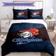 thumbnail image 1 of 3pcs Bedding Set Duvet Cover Closure Includes 1 Duvet Cover & 2 Pillowcases for All Seasons Bedroom Decor, Home Dorm High-Definition Print Newcastle Knights Team A230, 1 of 1