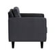 thumbnail image 5 of Sofa Retro 1c Felpa 00 Gris, 5 of 6