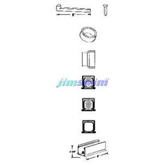 Adaptador de espiga American Granby 2" Schedule 40 a 3" S&D