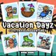 thumbnail image 1 of Libro Para Colorear Vacation Dayz Viajes Y Vacaciones, 1 of 1
