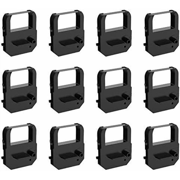 Cinta COMPUMATIC de 12 unidades tinta negra