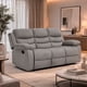 thumbnail image 1 of Berger Sofá reclinable Bilbao 3 cuerpos gris, 1 of 8