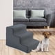thumbnail image 1 of Escalera Para Perros Escalera Rampa Para Gatos Escaleras Para Mascotas Escalones Multiusos Para Perros Pequeños Gatos S 3 Escalones Gris Oscuro, 1 of 4