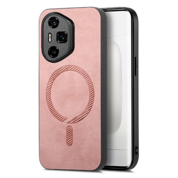 Magnetic Slim Case for Honor 300 Ultra with Camera Guard & Anti-Scratch Back Pink