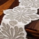 thumbnail image 5 of Caminero de mesa CLEENTABLE 91 × 33 cm Blanco y plateado con cuentas, 5 of 8