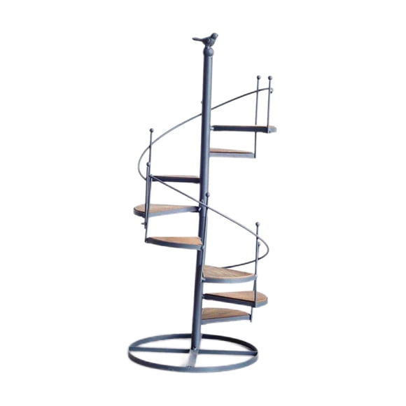 Soporte Para Plantas En Espiral, Soporte Para Macetas, Estante Organizador Para Balcón
