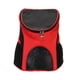 thumbnail image 1 of Mochila Portadora De Gato 1x Con Malla Para Perros De Mascota Para Perros Al Aire Libre Lleva Bolsa De Mano Rojo, 1 of 5