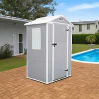 Igpro - Bodega Jardin Plastico 134X103X204Cm 1.37M2