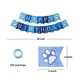 thumbnail image 2 of Artículos para fiestas de cumpleaños de perros, pañuelo para cumpleaños de perros, niño con sombrero de número para fiesta de cumpleaños de perro, pajarita, juguete para pastel, globos de Pawty Paw, p, 2 of 5