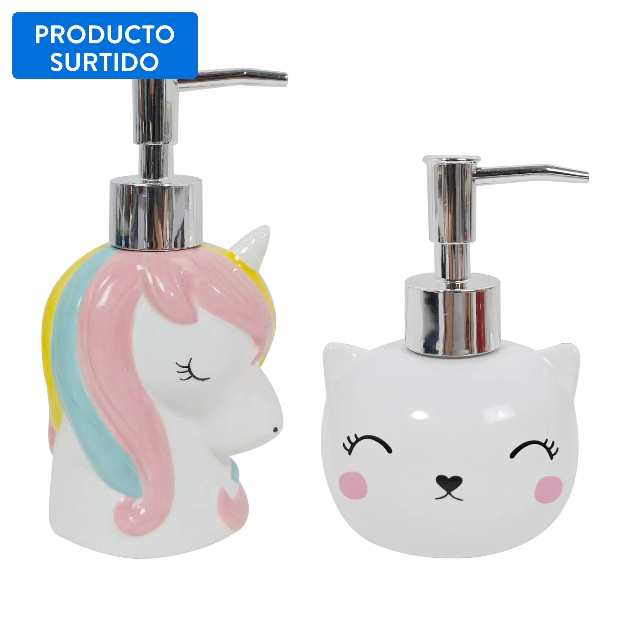 Set De Baño Cerámica Niña Dolomita Mainstays