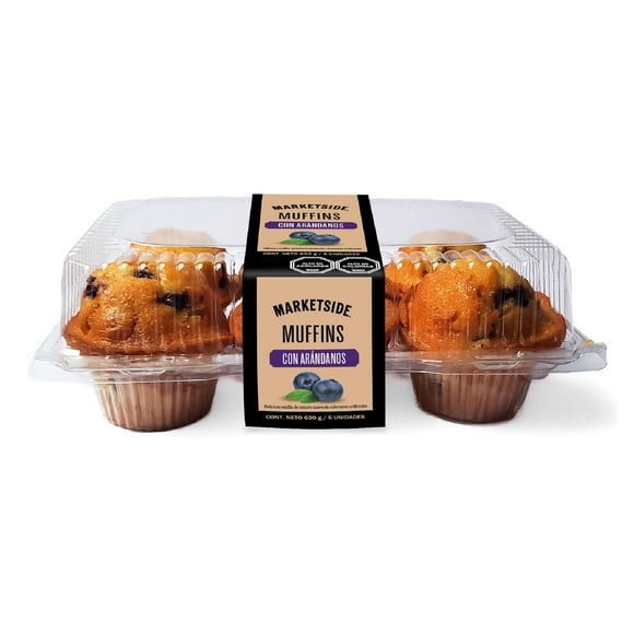 Muffins Arándano 6 Un, 630 g