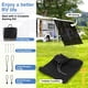 thumbnail image 4 of Pantalla parasol para toldo de RV Gopper 274 x 466 cm negra con cierre, 4 of 7