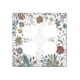 thumbnail image 1 of Placa decorativa floral para cubierta de tomacorriente Oilbiexn de 2 módulos, 1 of 8