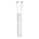 thumbnail image 2 of Cable Budix Usb-c A Tipo-c Carga Rápida 60w 3a 2m, 2 of 5