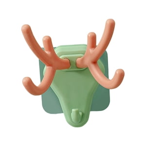 Bothyi - Gancho Multiusos Para Baño, Soporte Para Bolsas, Toallero, Dormitorio, Hogar, Verde