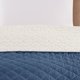 thumbnail image 2 of Quilt Sherpa Azul 1.5 Plaza 100% Poliester, 2 of 5