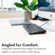 thumbnail image 4 of Teclado Macally con Hub USB‑C/A de 78 teclas Gris Espacial, 4 of 7