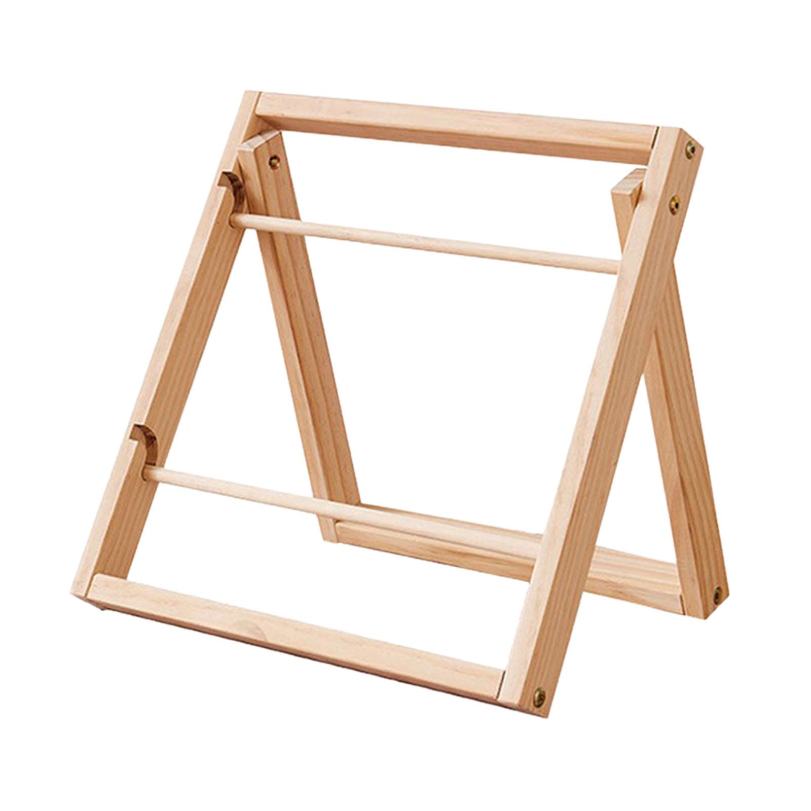 Bothyi - Organizador De Cintas De Madera Estante De Almacenamiento De Cintas Para Costura Sala De Manualidades Tienda De Flores 40 Cm X 40 Cm X 31 Cm