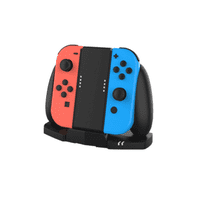 Cargador 2-En-1 Con Mango Aaronmei Para Soporte De Carga Controlador Switch