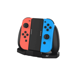 Cargador 2-En-1 Con Mango Aaronmei Para Soporte De Carga Controlador Switch