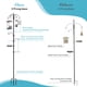 thumbnail image 5 of Kit de estación de alimentación para pájaros YINGYM de 6 ganchos con 4 comederos y bañera, 5 of 6
