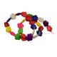 thumbnail image 3 of Perlas espaciadoras de la turquesa de la forma de la flor de 29 pedazos / del filamento para hacer la artesanía de la joyería, 3 of 5