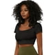 thumbnail image 2 of Crop Top Básico con Mangas Plus Size multicolor, 2 of 4