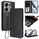 thumbnail image 2 of Funda Volteable tipo Billetera con Correa para Xiaomi Redmi Note 14S 4G, Negro, 2 of 6