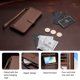 thumbnail image 4 of Funda Tipo Billetera para samsung galaxy A07 4G/5G con Soporte y Bolsillo con Cierre Marrón, 4 of 6
