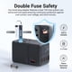 thumbnail image 4 of Adaptador de viaje MINIX TP85 85W GaN III con 3 USB-C y 2 USB-A, 4 of 7