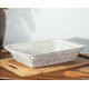thumbnail image 1 of Fuente de Cerámica p/horno tipo Gres - RECTANGULAR 26x15 Blanco P1393, 1 of 2