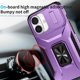 thumbnail image 5 of Funda Armada para iPhone 16 Plus con Tapa Deslizante y Soporte Magnético Giratorio Morado, 5 of 5