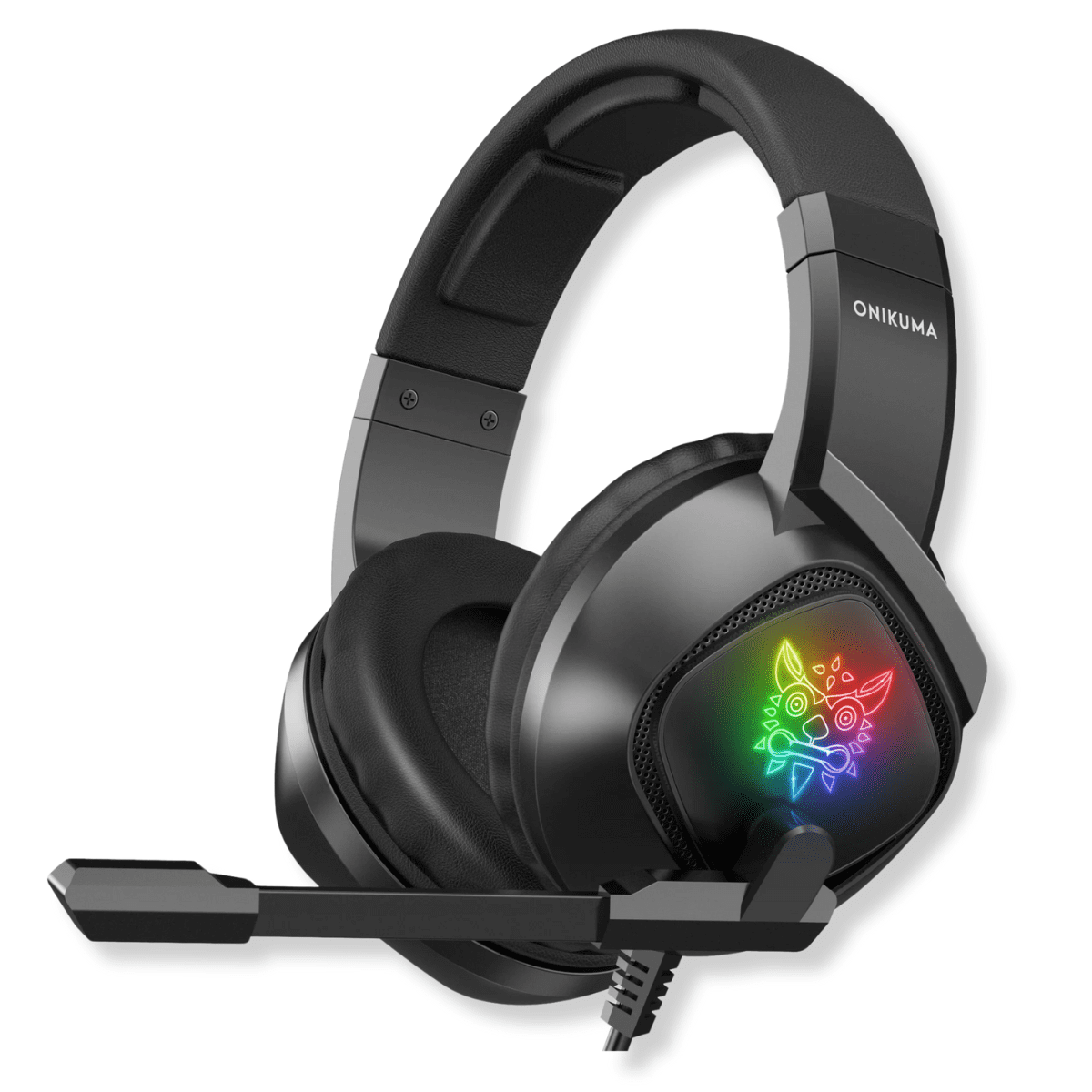 Genérico - Audífonos De Cable Gamer Profesional Con Micrófono Negro