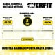 thumbnail image 4 of Barra Olimpica Recta Overfit 20kg 220Cm Cromada Fitness, 4 of 10