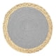 thumbnail image 1 of Individual Mantel De Mesa Individual Mimbre Blanco gris, 1 of 3