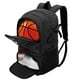 thumbnail image 1 of Mochila de baloncesto DAFISKY con compartimentos para pelotas y zapatos, 1 of 6