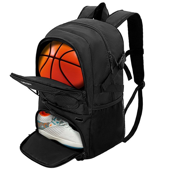 Mochila de baloncesto DAFISKY con compartimentos para pelotas y zapatos