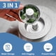 thumbnail image 4 of Filtro para desagüe de fregadero de cocina ZCQGAH de acero inoxidable 3 en 1, 4 of 7