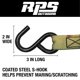 thumbnail image 4 of Correas de amarre con trinquete RPS Outdoors EP-2069, 1,5 k Break, paquete de 4, 4 of 7