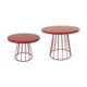thumbnail image 4 of Bandeja De Almacenamiento De Hierro De 2 Piezas, Plato Redondo Decorativo Para Hotel, Boda, Café, Rojo, 4 of 5
