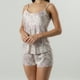 thumbnail image 1 of Set Top + Short Satin Print 33600-226, 1 of 4